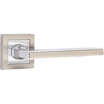 QUBA ELEGANT COMBO WITH ROSE Q-437-ORLK-SS/CP LEVER HANDLES QUBA | Model: Q-437-ORLK-SS/CP