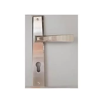 QUBA ELEGANT COMBO WITH BACK PLATE Q-445-10LK-SS/CP LEVER HANDLES QUBA Model: Q-445-10LK-SS/CP