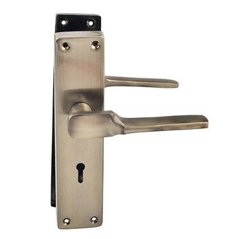 ATOM LOCK SIZE 65MM DOUBLE STAGE LOCKING SIZE: 200MM (8) AL 52 ANTIQUE LEVER HANDLES ATOM