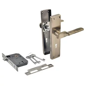 ATOM LOCK SIZE 65MM DOUBLE STAGE LOCKING SIZE: 200MM (8) AL 52 ANTIQUE LEVER HANDLES ATOM