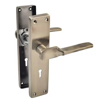 ATOM LOCK SIZE 65MM DOUBLE STAGE LOCKING SIZE: 200MM (8) AL 52 ANTIQUE LEVER HANDLES ATOM