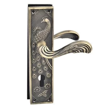 ATOM LOCK SIZE 60MM DOUBLE STAGE LOCKING SIZE: 250MM (10) MAYUR ANTIQUE WITH OSK LEVER HANDLES ATOM