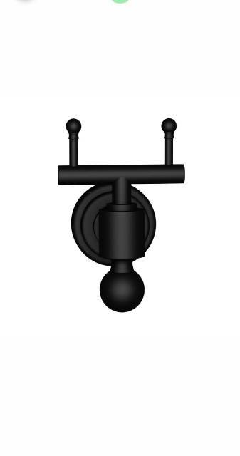 Double Coat Hook | Model : AQN-BLM-7761