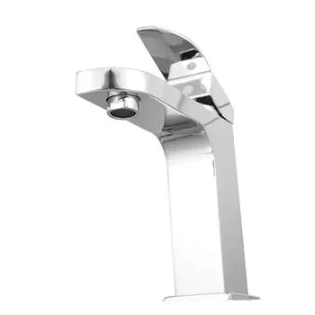 JAQUAR SINGLE LEVER BASIN MIXER WITHOUT POPUP W ALI-ABR-85011B JAQUAR FAUCET | Model: ALI-CHR-85011B