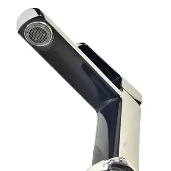 QUEO S/L BASIN MIXER "F-MISURA (CHROME BLACK) QUEO Model: Q663111525