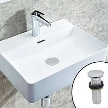 JAQUAR CLICK CLACK WASTE 32MM SIZE FULL THREAD ALD-CHR-727L130 JAQUAR FAUCET | Model: ALD-CHR-727L130