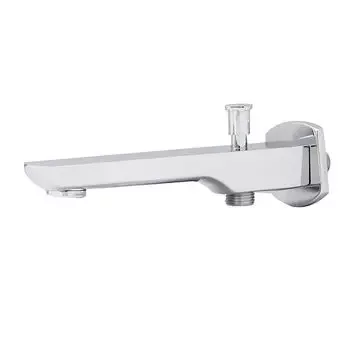 JAQUAR FAUCET KUBIX PRIME BATH TUB SPOUT WITH BUTTON A SPJ-CHR-35463PM JAQUAR FAUCET | Model: SPJ-CHR-35463PM