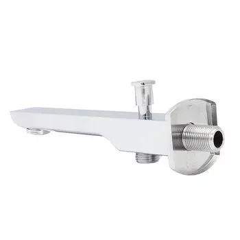JAQUAR FAUCET KUBIX PRIME BATH TUB SPOUT WITH BUTTON A SPJ-CHR-35463PM JAQUAR FAUCET | Model: SPJ-CHR-35463PM