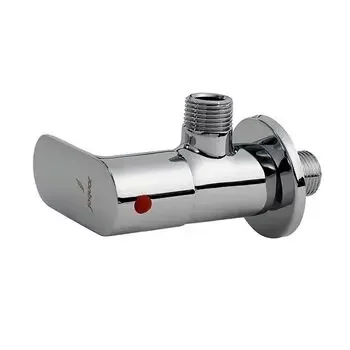 JAQUAR ANGULAR STOP COCK WITH WALL FLANGE OPP-CHR-15053PM JAQUAR FAUCET | Model: OPP-CHR-15053PM