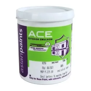 ASIAN PAINTS ACE EXTERIOR EMULSION AC9G 900ML ASIAN PAINTS | Model: 00519602214