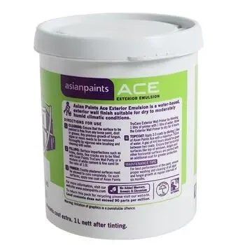 ASIAN PAINTS ACE EXTERIOR EMULSION WHITE 1LTR ASIAN PAINTS | Model: 00510908210