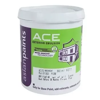 ASIAN PAINTS ACE EXTERIOR EMULSION AC17G 900ML ASIAN PAINTS | Model: 00519605192