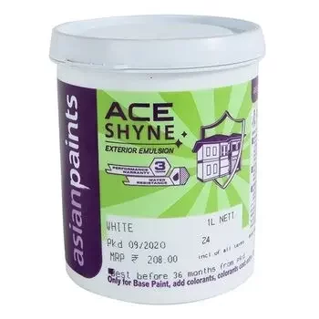 ASIAN PAINTS ACE SHYNE WHITE 1LTR ASIAN PAINTS | Model: 57590908210