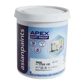 ASIAN PAINTS APEX MAROON 1LTR ASIAN PAINTS | Model: 00120565210