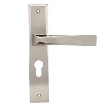 QUBA ELEGANT COMBO WITH BACK PLATE Q-445-08LK-SS/CP LEVER HANDLES QUBA Model: Q-445-08LK-SS/CP