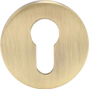 YALE SOLID BRASS LEVER HANDLE YPBL -806 WITH ESCUTCHEONS, AB LEVER HANDLES YALE Model: YPBL-806-AB