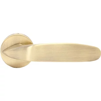 YALE SOLID BRASS LEVER HANDLE YPBL -806 WITH ESCUTCHEONS, AB LEVER HANDLES YALE Model: YPBL-806-AB