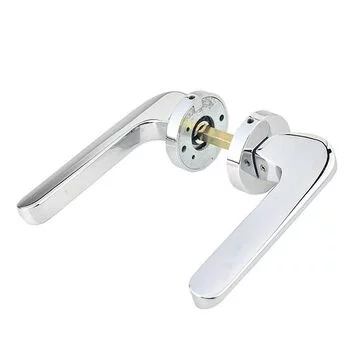 YALE SOLID BRASS LEVER HANDLE YPBL -805 WITH ESCUTCHEONS, CP LEVER HANDLES YALE Model: YPBL-805-CP