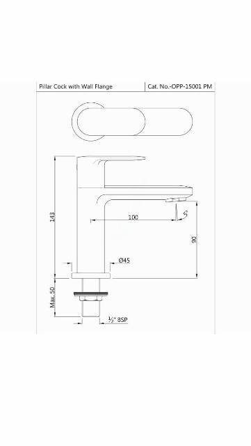 Basin Tap 1/2 | Model : OPP-ACR-15001PM