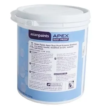 ASIAN PAINTS APEX CLASSIC WHITE 4LTR ASIAN PAINTS | Model: 00120959240