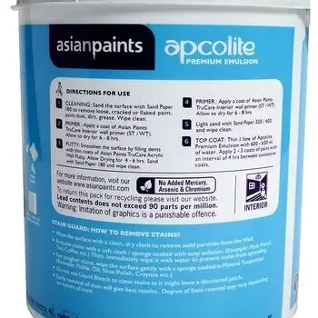 ASIAN PAINTS APEX AB15 18LTR ASIAN PAINTS | Model: 00120855329