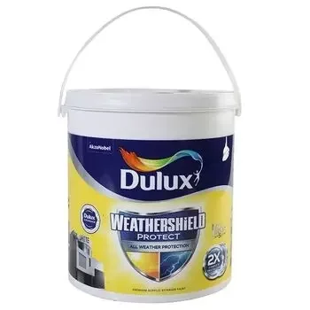 DULUX WEATHERSHIELD PROTECT BRILLIANT WHITE 4LTR DULUX WEATHERSHIELD PROTECT WH | Model: IN36400071