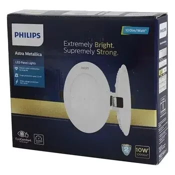 PHILIPS 10W SQUARE ASTRA MAX PLUS LED NATURAL WHITE METAL PANEL & DOWNLIGHT PHILIPS | Model: 929001951854