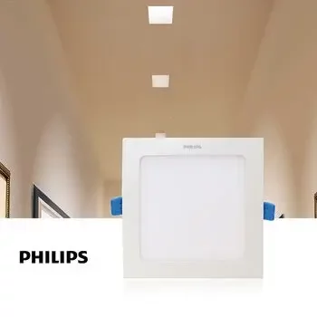 PHILIPS 18W SQUARE ASTRA MAX PLUS LED - WARM WHITE METAL PANEL & DOWNLIGHTER PHILIPS | Model: 929001951865