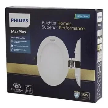 PHILIPS 15W ROUND ASTRA MAX PLUS LED COOL DAY LIGHT METAL PANEL & DOWNLIGHT PHILIPS | Model: 929001951858