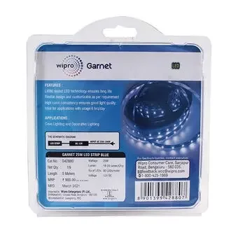 WIPRO GARNET LED STRIP BLUE WHITE 25W WIPRO | Model: D42880-1