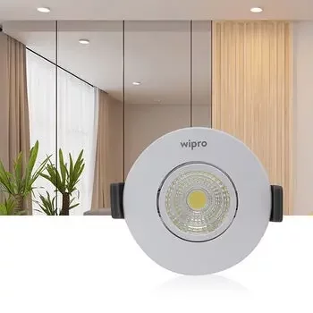 WIPRO GARNET 3W MINI LED SPOT LIGHT COOL DAY LIGHT WIPRO |Model: D340365