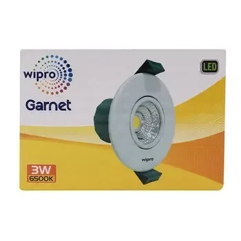 WIPRO GARNET 3W MINI LED SPOT LIGHT COOL DAY LIGHT WIPRO |Model: D340365