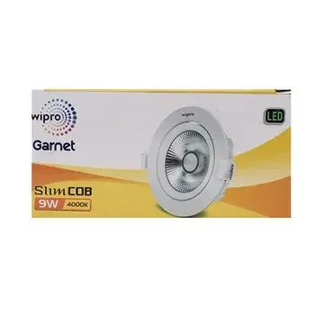 WIPRO GARNET 9W SLIM COB LED SPOT LIGHT 4000K WIPRO | Model: D320940