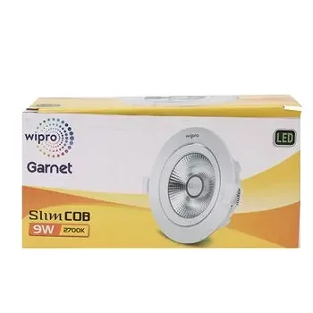 WIPRO GARNET 9W SLIM COB LED SPOT LIGHT 2700K WIPRO | SKU: 1000001148 Model: D320927