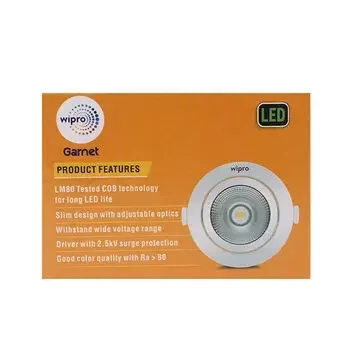 WIPRO GARNET 3W SLIM COB LED SPOT LIGHT 2700K WIPRO | Model: D320327