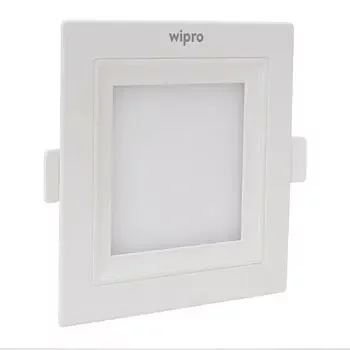 WIPRO GARNET WAVE 6W LED SQUARE SLIM PANEL COOL DAY LIGHT WIPRO | Model: D720660/DH20660