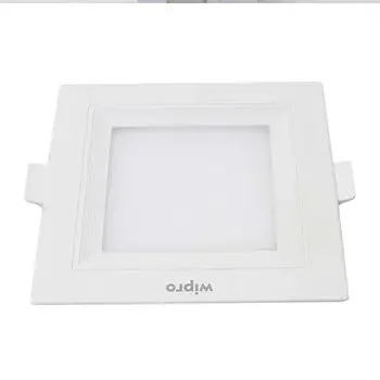 WIPRO GARNET WAVE 6W LED SQUARE SLIM PANEL COOL DAY LIGHT WIPRO | Model: D720660/DH20660