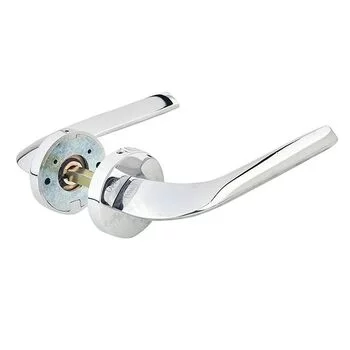 YALE SOLID BRASS LEVER HANDLE YPBL -808 WITH ESCUTCHEONS, CP LEVER HANDLES YALE Model: YPBL-808-CP