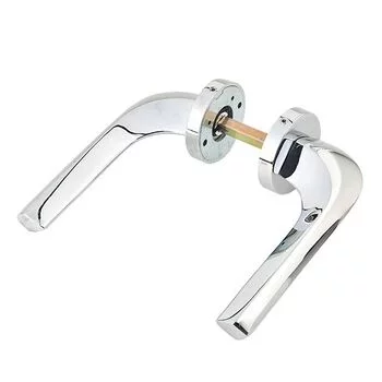 YALE SOLID BRASS LEVER HANDLE YPBL -808 WITH ESCUTCHEONS, CP LEVER HANDLES YALE Model: YPBL-808-CP