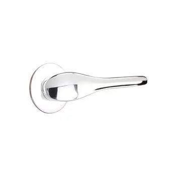 YALE SOLID BRASS LEVER HANDLE YPBL-801 WITH A PAIR OF ESCUTCHEON (CP) LEVER H YALE Model: YPBL-801-CP