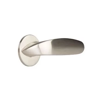 YALE SOLID BRASS LEVER HANDLE YPBL -806 WITH ESCUTCHEONS, SS LEV YALE Model: YPBL-806-SS
