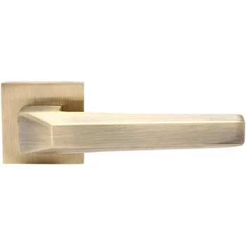 YALE SOLID BRASS LEVER HANDLE YPBL-804 WITH A PAIR OF ESCUTCHEON (AB) LEVER H YALE Model: YPBL-804-AB