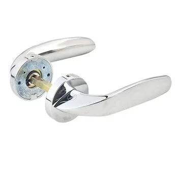 YALE SOLID BRASS LEVER HANDLE YPBL -806 WITH ESCUTCHEONS, CP LEVER HANDLES YALE Model: YPBL-806-CP