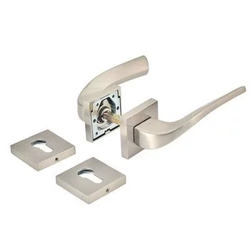 YALE YALE PREMIUM BRASS LEVER HANDLE YPBL -809 WITH ROSE/ESCUTCHEONS, STAINLE YALE Model: YPBL-809-SS