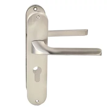 YALE MORTISE COMBO SET WITH 8IN BP 60MM CYLINDER DC WITH 50MM C/C 50MM// BS LOCK BODY STAINLESS STEEL LEVER HANDLES YALE Model: YMC512-8P-60MM-5050-DC-SS