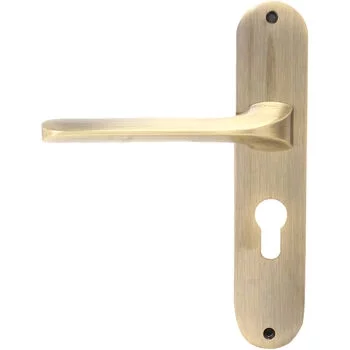 YALE MORTISE COMBO SET WITH 8IN BP 60MM CYLINDER TT WITH 50MM C/C 50MM// BS LOCK BODY AB LEVER HANDLES YALE Model: YMC512-8P-60MM-5050-TT-AB
