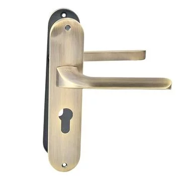YALE MORTISE COMBO SET WITH 8IN BP 60MM CYLINDER DC WITH 50MM C/C 50MM// BS LOCK BODY AB LEVER HANDLES YALE Model: YMC512-8P-60MM-5050-DC-AB