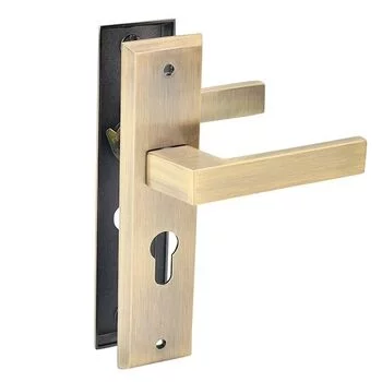 YALE MORTISE COMBO SET WITH 8IN BP 60MM CYLINDER TT WITH 50MM C/C 50MM// BS LOCK BODY AB LEVER HANDLES YALE Model: YMC501-8P-60MM-5050-TT-AB