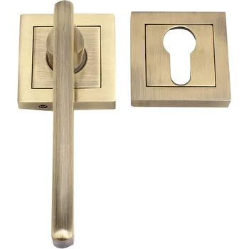 YALE MORTISE COMBO SET ROSE ESCUTCHEONS 60MM CYLINDER TT WITH 85MM C/C// 45MM BS L YMC502 LEVER HANDLES YALE Model: YMC502-RE-60MM-8545-TT-AB