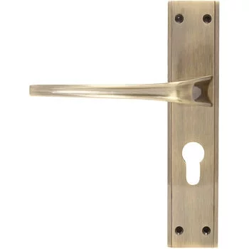 YALE MORTISE COMBO SET WITH 8IN BP 60MM CYLINDER TT WITH 50MM C/C 50MM// BS LOCK BODY AB LEVER HANDLES YALE Model: YMC511-8P-60MM-5050-TT-AB